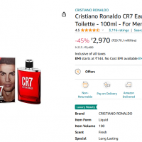 CR7 Christiano Ronaldo Inspired Attar 25g