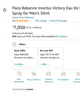 Invictus Inspired Attar 25g