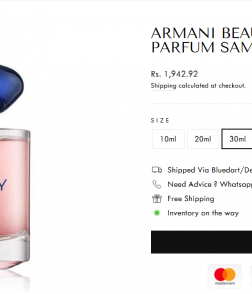 Giorgio Armani My Way Inspired Attar 25g