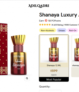 Shanaya Adil Qadri Inspired Attar 25g