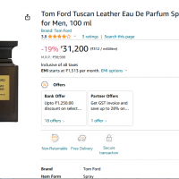 Tom Ford Tuscan Leather Inspired Attar 25g